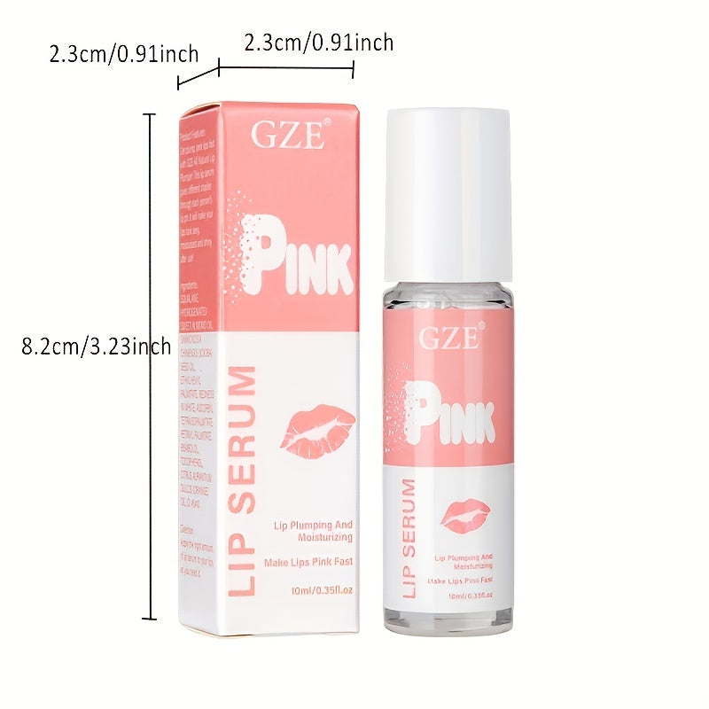 Magic Pink Lip Serum Moisturizing Nourishing Liquid Lipstick