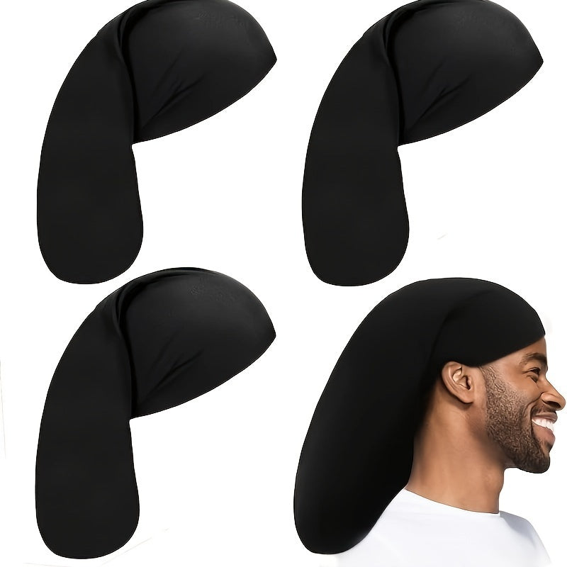 4pcs Jumbo Dreadlock Cap Long Hair Dreads Head Wrap Sleeping Cap