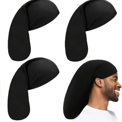 4pcs Jumbo Dreadlock Cap Long Hair Dreads Head Wrap Sleeping Cap