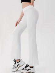 Tummy Control Bootcut Yoga Pants for Women Flattering Wide Leg Activewear
