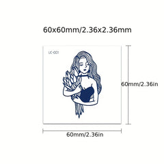Juice Semi Permanent Temporary Tattoo Sticker Men Women Handsome Refreshing