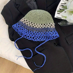 Breathable Straw Sun Hat Cloche Hats Travel Beach Cap