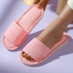 Women's Lightweight Open Toe Slip On Shoes