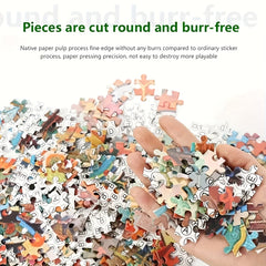 1000pcs Underwater World Jigsaw Puzzle for Adults Relax & Home Decor