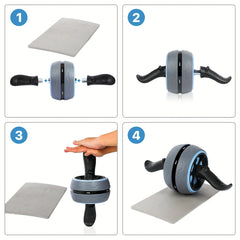 Automatic Rebound Small Abdominal Exercise Roller