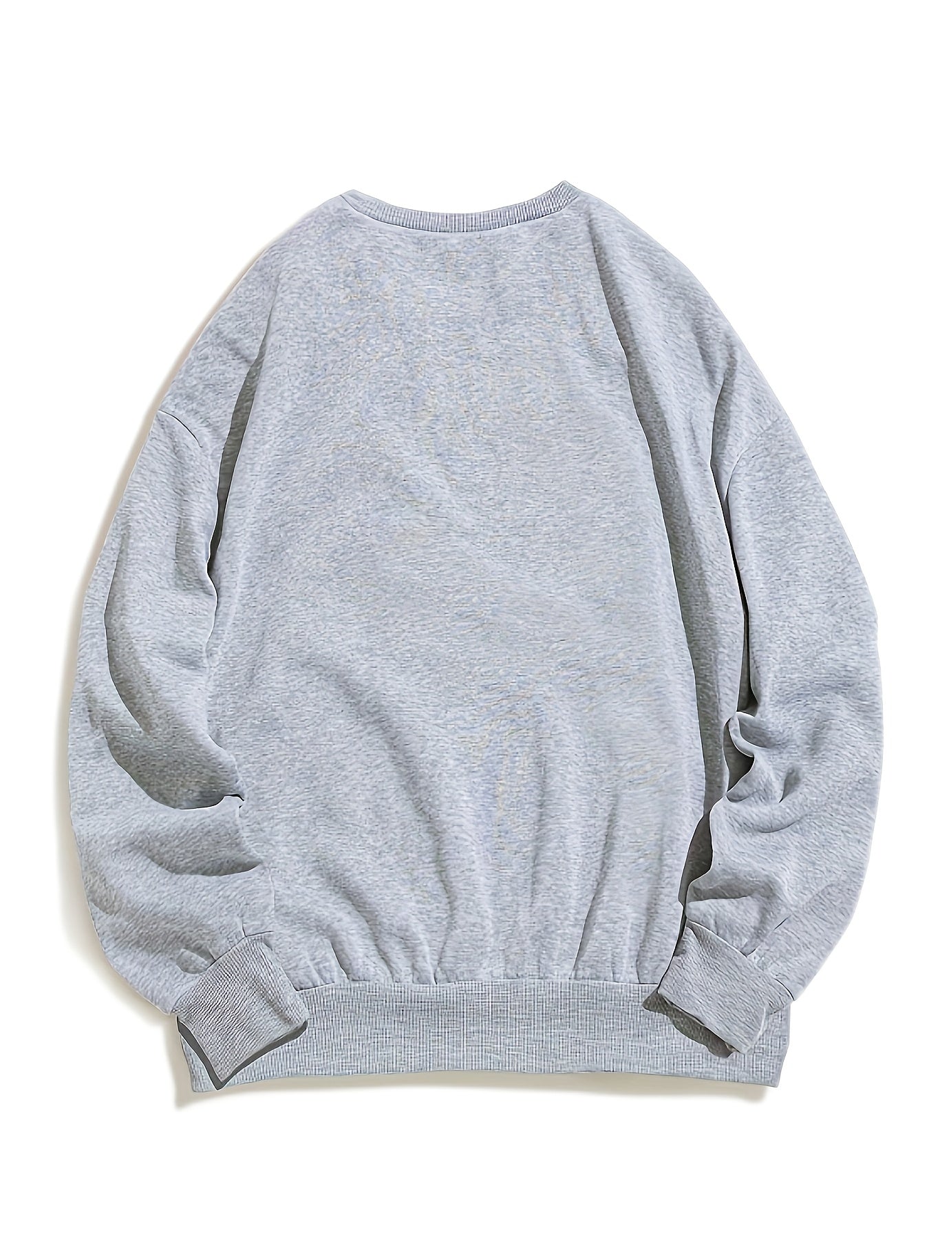 Chicago Print Sweatshirt Long Sleeve Crew Neck for Women