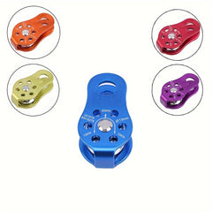 Durable Metal Mountaineering Single Pulley
