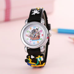 Colorful Cartoon Student Pirate Children's Watch Quartz Watch