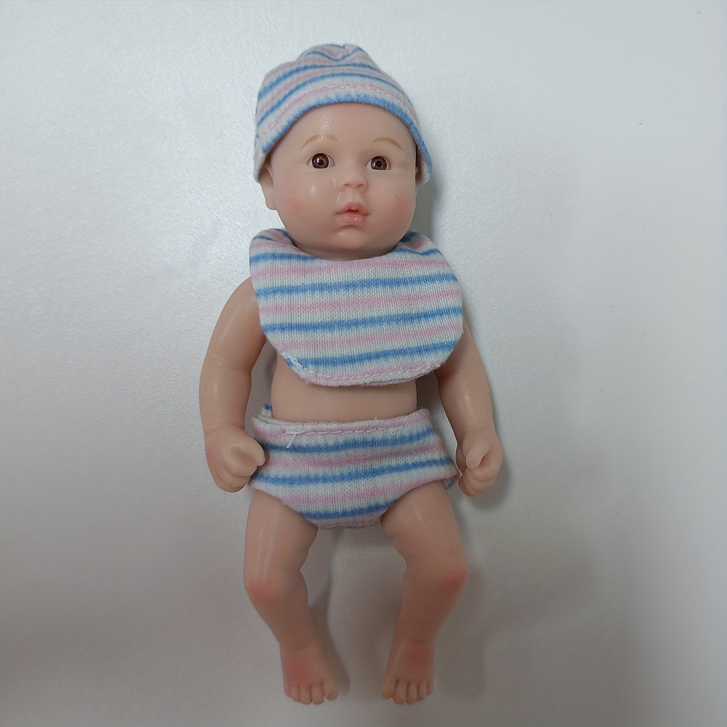 15 24 Cm Reborn Doll Full Silicone Body Doll Toy Gift
