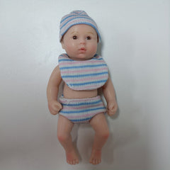 15 24 Cm Reborn Doll Full Silicone Body Doll Toy Gift