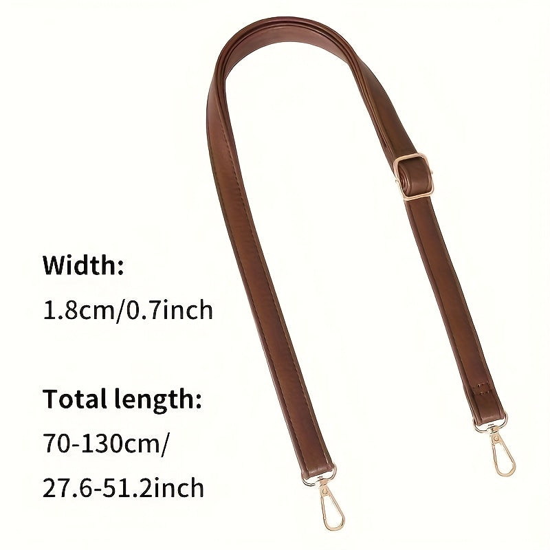 Adjustable Faux Leather Strap 1 Wide 51 2 Replacement Shoulder Strap