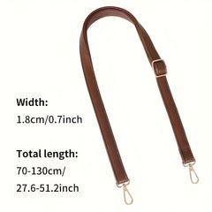 Adjustable Faux Leather Strap 1 Wide 51 2 Replacement Shoulder Strap