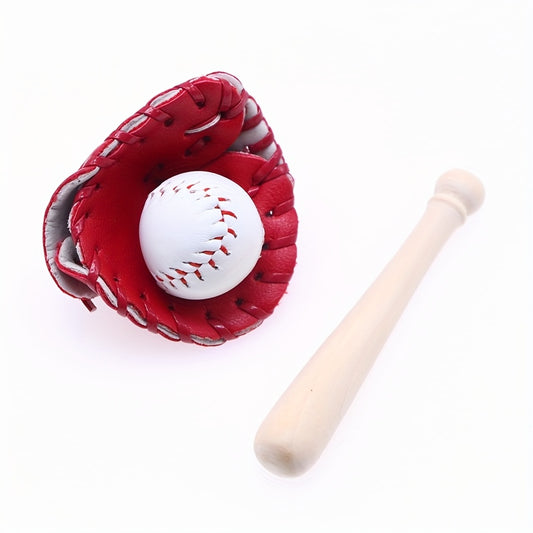 Mini Baseball & Softball Model Dollhouse Decoration