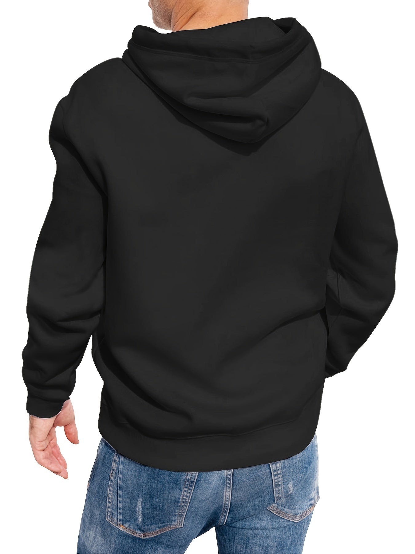 Letter Print Hoodie Hoodies For Men Men's Casual Graphic Pullover