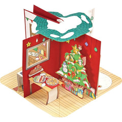 Christmas Pop up Book Greeting Card DIY