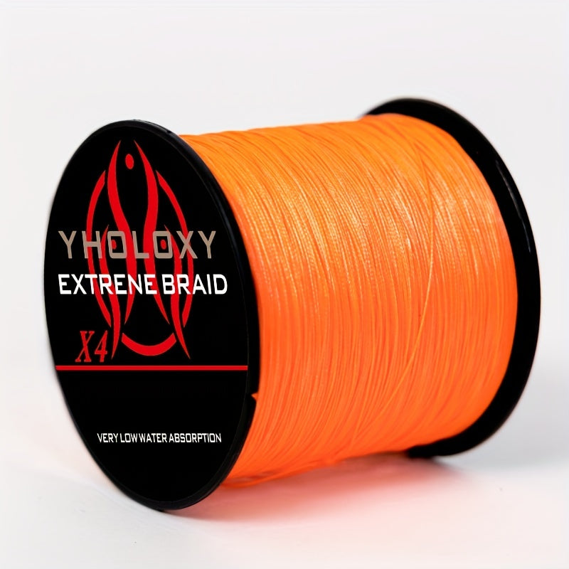 High 500m 1640ft 4 Strand PE Braided Fishing Line 6-100LB Pull