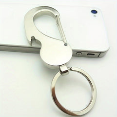 Multifunctional Bottle Opener Waist Keychain for Camping Hiking