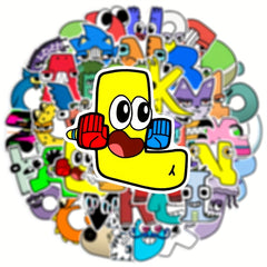 Alphabet Lore Stickers DIY Toys Wall Decor Luggage Notebook Phone Case
