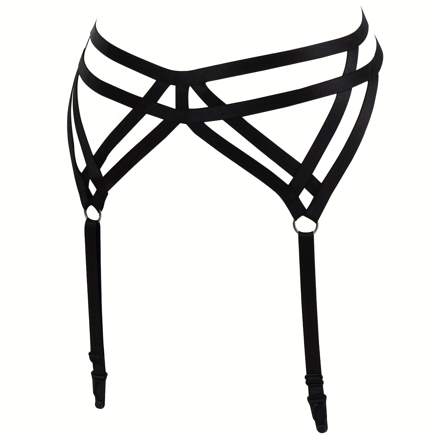 Gothic Waist Suspender Belt Body Harness Women's Lingerie Accessories