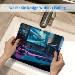 Square Mouse Pad 20x24cm Home Office Rubber Seam Border Slide Mouse Pad