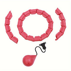 Smart Weighted Fitness Hoop 24 Knots Detachable Exercise Ring for Weight Loss