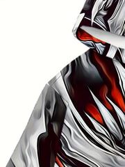 Skull 3D Print Hoodies For Men Graphic Hoodie Comfy Loose Hooded Pullover