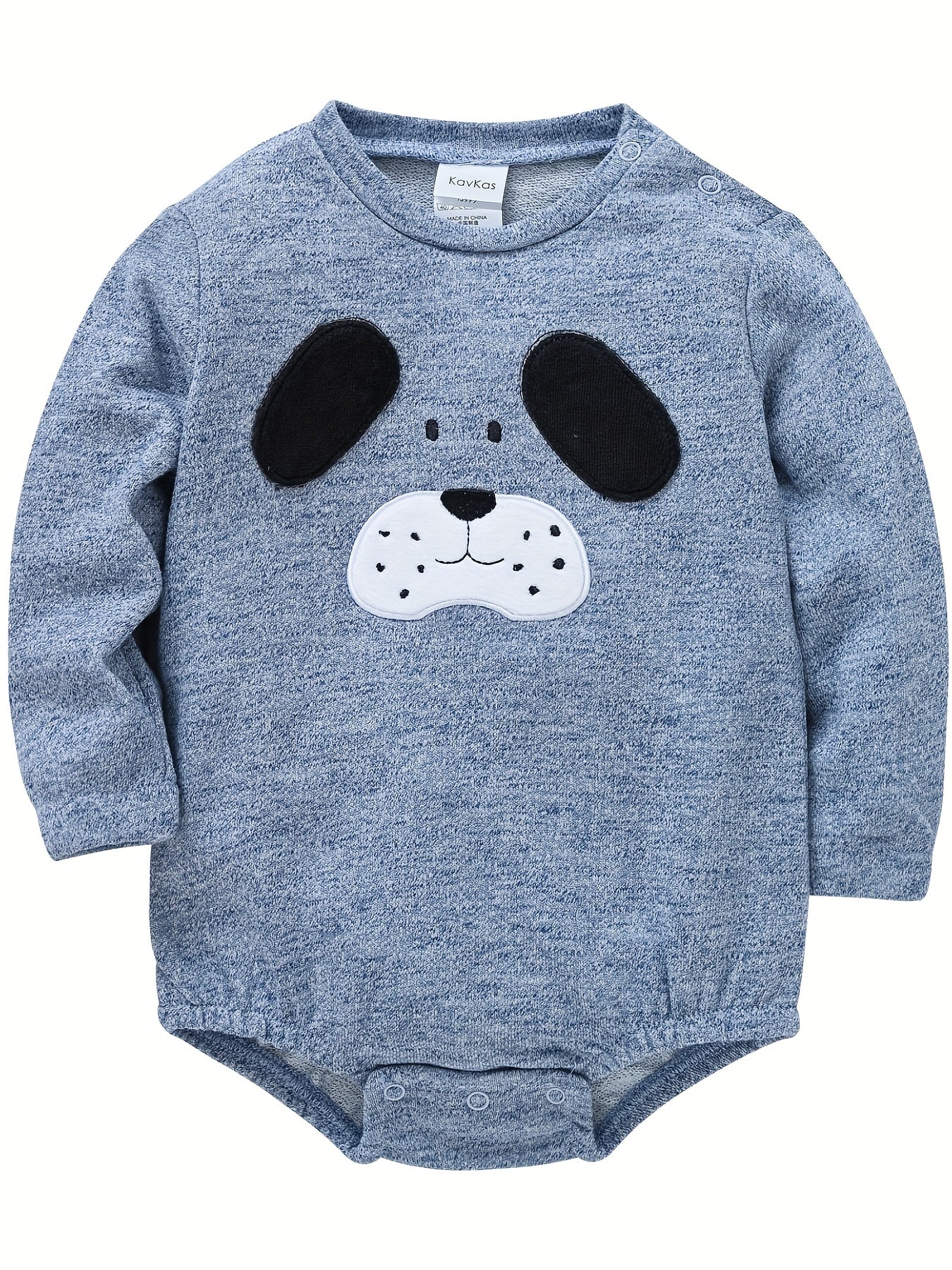 Cotton Animal Print Baby Romper Long Sleeve