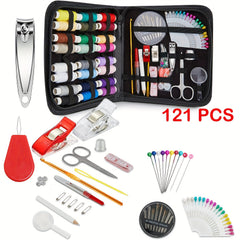 68 98 130pcs Sewing Kit With Case Portable Sewing Supplies For Home Traveler