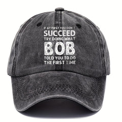 Adjustable Cowboy Baseball Cap for Stylish Summer Look