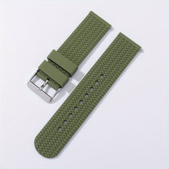 Sport Rubber Watch Strap Quick Release Silicone Watchband 18-24mm