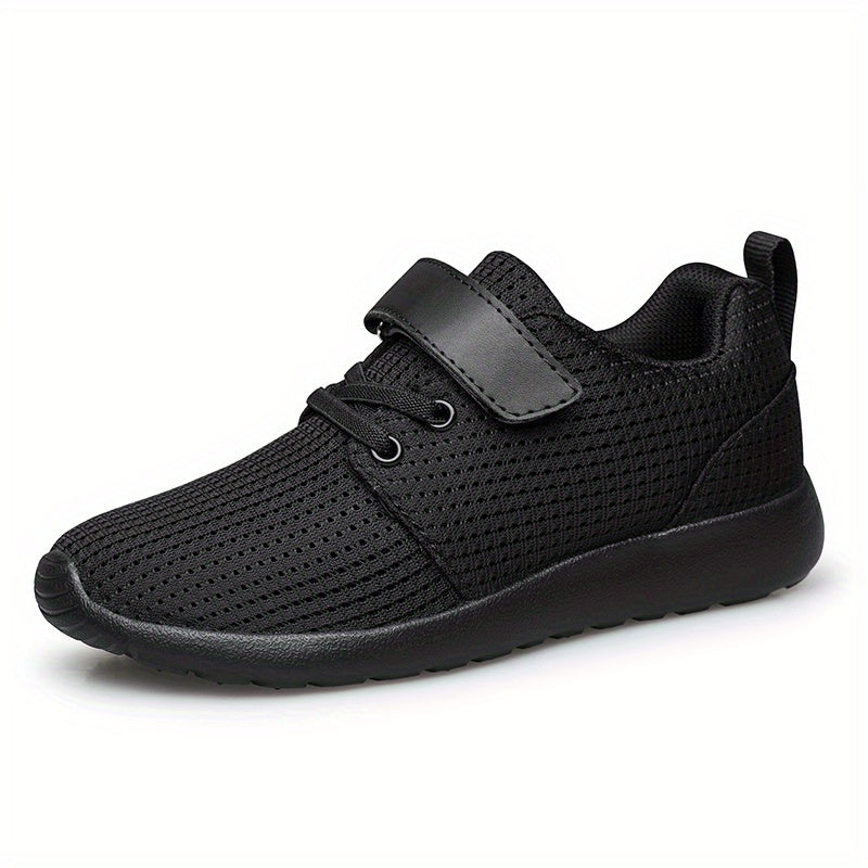 Boys Breathable Sneakers Hook Loop Casual Outdoor Shoes