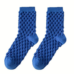 9 Pairs Crew Socks Breathable Mid Tube Women's Stockings