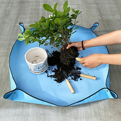 Waterproof Plant Repotting Mat for Indoor Plants & Succulents