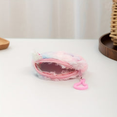 Kids Plush Rabbit Puppy Coin Purse Storage Bag
