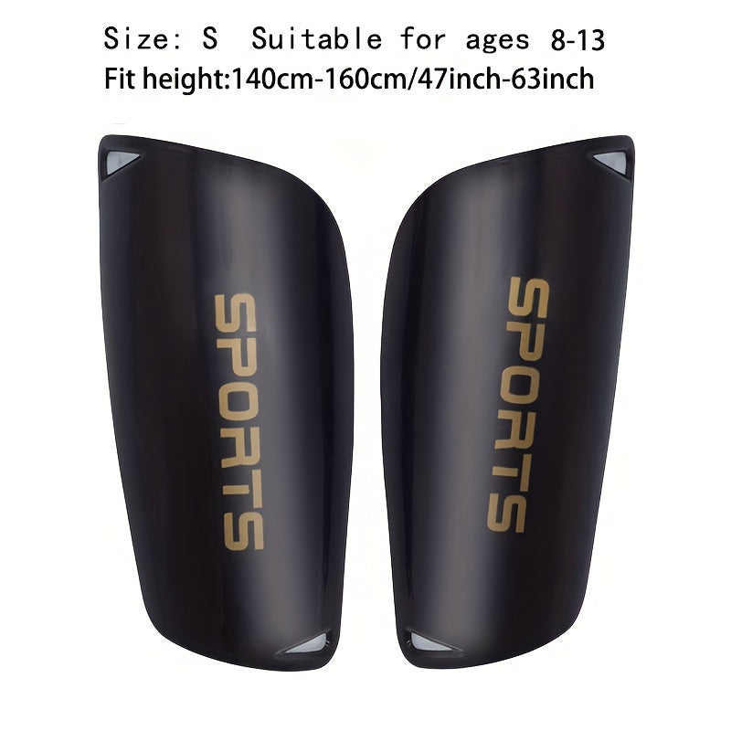 Thick PVC Soccer Shin Guards Knee Protective Gear