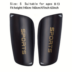 Thick PVC Soccer Shin Guards Knee Protective Gear
