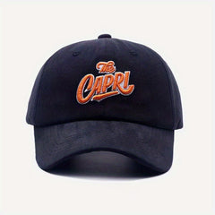 Letter Embroidery Classic Baseball Cap Unisex Adjustable Sun Hat