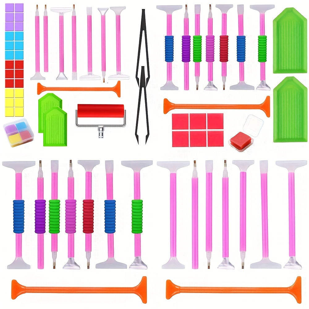 Diamond Painting Pen Set with Accessories - Ergonomic Roller Drill Pen