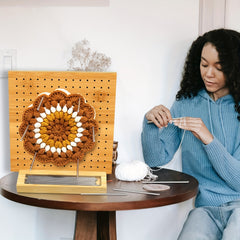 Crochet Blocking Board Braided Blocking Pad Square Blocking Board