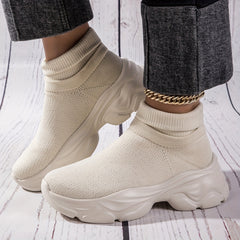 Breathable Mesh Slip-On Running Shoes Lightweight Casual Sneakers