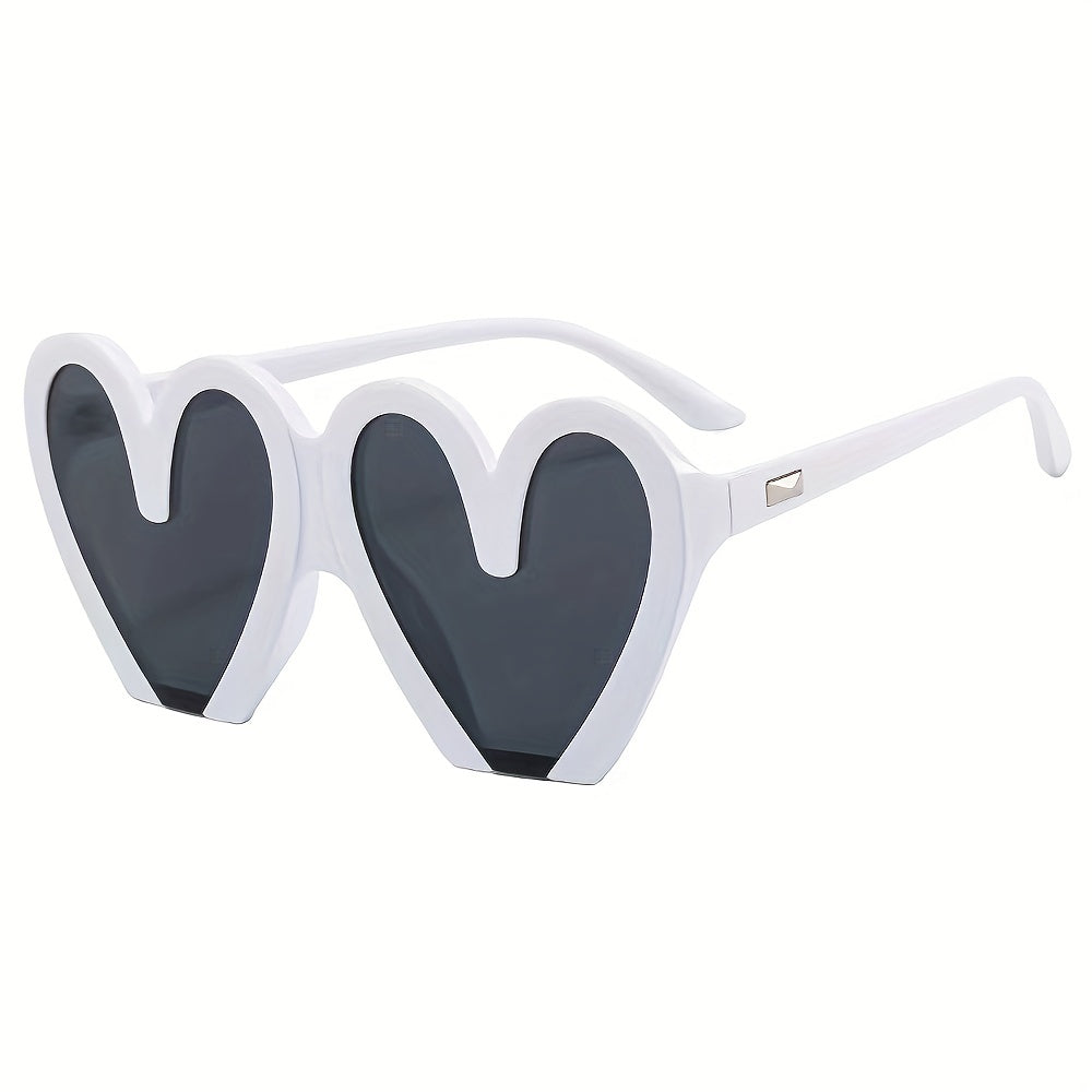 Y2K Heart Sunglasses UV400 for Women Men