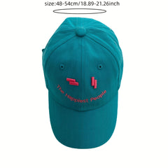 Kids Sunshade Baseball Cap with Embroidery for Outdoor Activity