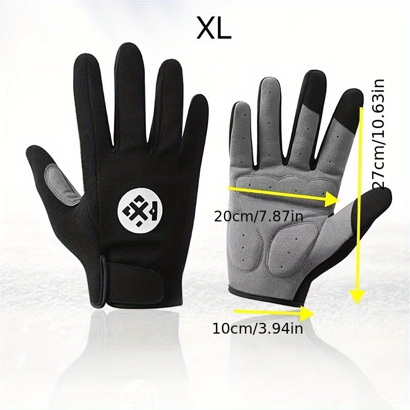 Outdoor Sports Touch Screen Non-slip Fitness Warm Gloves