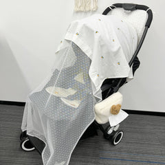 Pink Rabbit Sunscreen Curtain for Baby's Safety & Comfort