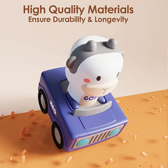 Animal Toy Car Cartoon Slide Skid League Team Car