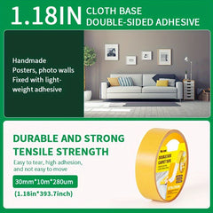 Double Sided Tape Carpet Patch Floor Mat 21.87x3.0cm Anti-Slip Adhesive