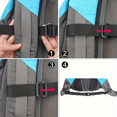 Adjustable Non Slip Backpack Chest Strap Comfortable Accessory