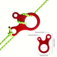 Windproof Rope Buckle Non slip Tightening Fast Knotting Tent Canopy Adjustment
