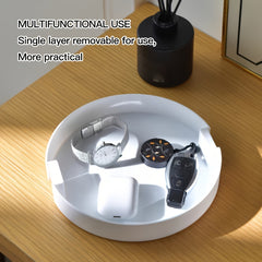 3 Layer Cosmetics Organizer Stand Coffee Table Snack Fruit Cupcake Rack
