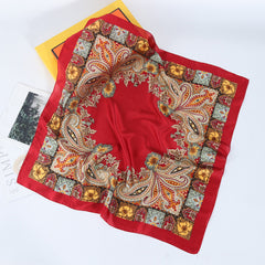 Women's Satin Silk Hair Wrapping Scarf Night Sleeping Headscarf